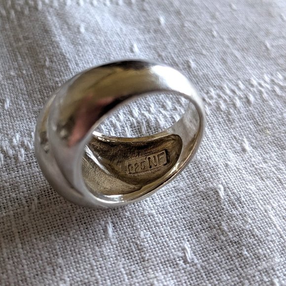 Chunky 8.5g Sterling Ring-Chapal Zenray - Picture 4 of 6